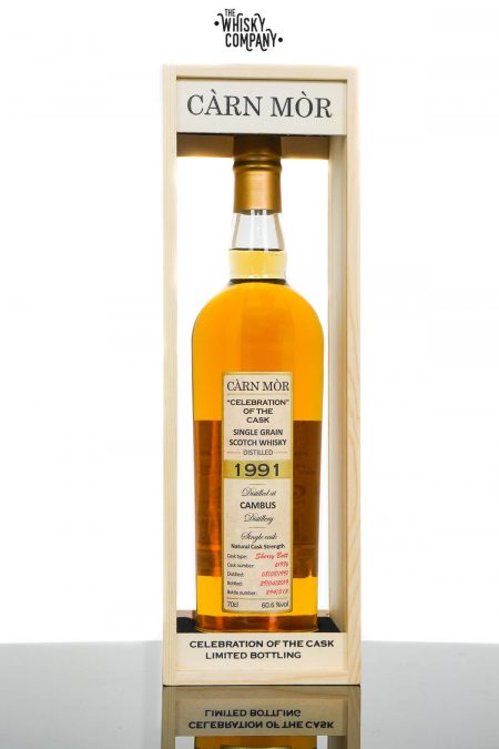 Cambus 1991 Aged 27 Years Single Malt Scotch Whisky - Càrn Mòr Celebration of The Cask (700ml)