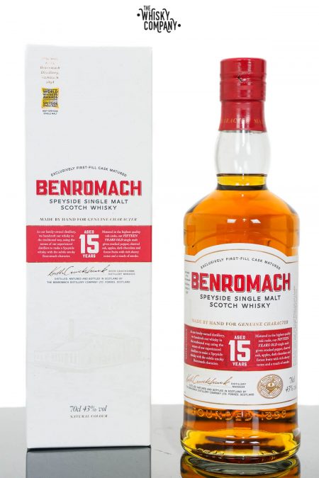 Benromach 15 Years Old Speyside Single Malt Scotch Whisky (700ml)