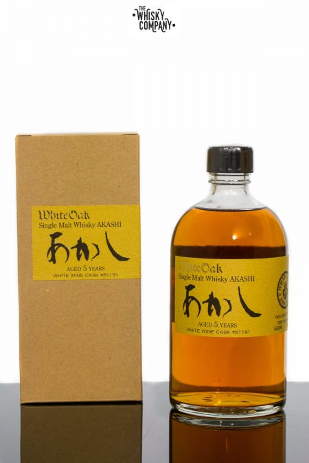 Akashi White Oak Aged 5 Years Single Cask #61191 Japanese Single Malt Whisky (700ml)