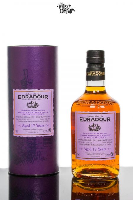 Edradour Aged 17 Years Bordeaux Cask Finish Single Malt Scotch Whisky (700ml)