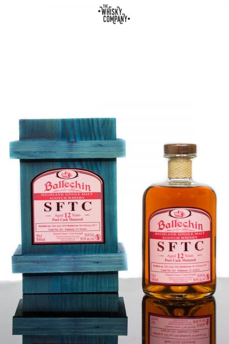 Ballechin 2004 SFTC Aged 12 Years Port Cask Matured Single Malt Scotch Whisky (500ml)