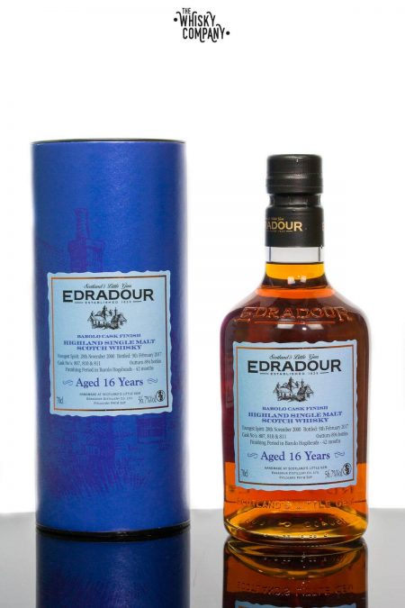 Edradour Aged 16 Years Barolo Cask Finish Single Malt Scotch Whisky (700ml)