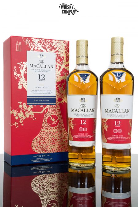 The Macallan Double Cask 12 Years Old Year Of The Pig Single Malt Scotch Whisky (2 x700ml)