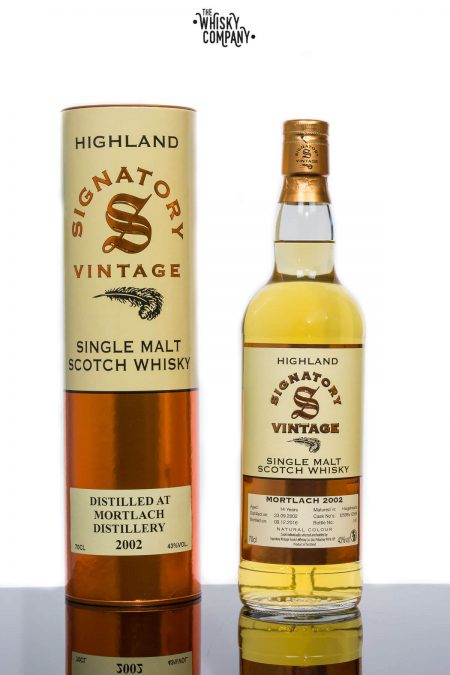 Mortlach 2002 Aged 14 Years Single Malt Scotch Whisky - Signatory Vintage (700ml)