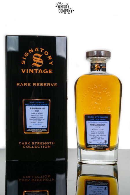 Bunnahabhain 1973 Aged 42 Years Old Single Malt Scotch Whisky - Signatory Vintage (700ml)
