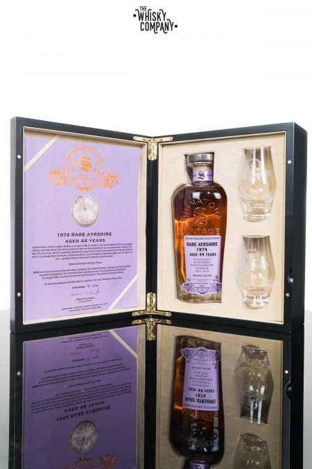 Rare Ayrshire (Ladyburn) 1974 Aged 44 Years Single Malt Scotch Whisky - Signatory Vintage 30th Anniversary (700ml)