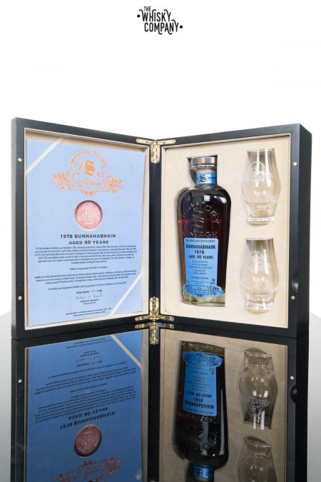 Bunnahabhain 1978 Aged 40 Years Single Malt Scotch Whisky - Signatory Vintage 30th Anniversary (700ml)