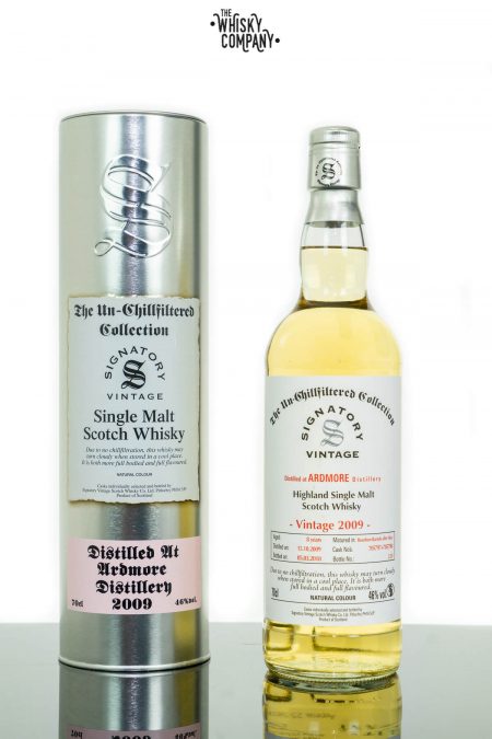Ardmore 2009 Aged 8 Years Single Malt Scotch Whisky - Signatory Vintage (700ml)