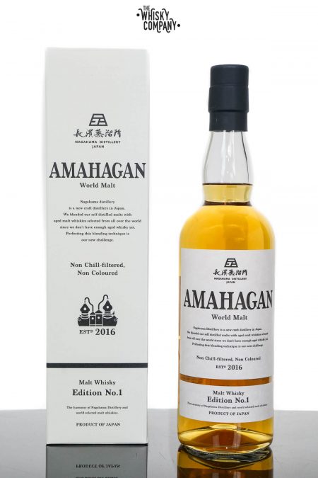 Amahagan World Malt Edition No.1 Japanese Malt Whisky (700ml)