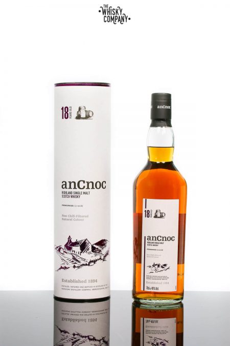 anCnoc 18 Years Old Speyside Single Malt Scotch Whisky (700ml)