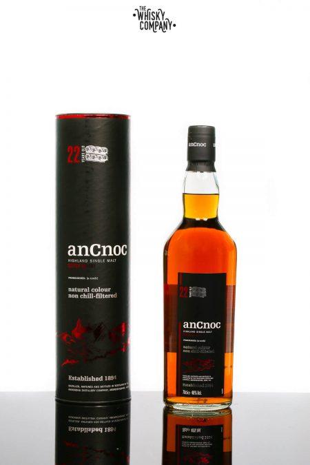 anCnoc 22 Years Old Speyside Single Malt Scotch Whisky