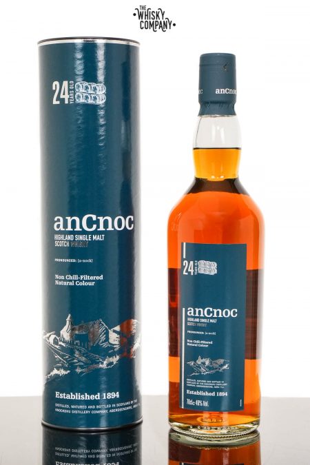 anCnoc 24 Years Old Highland Single Malt Scotch Whisky (700ml)