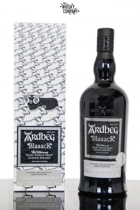 Ardbeg Blaaack Islay Single Malt Scotch Whisky - 20th Anniversary Committee Limited Edition (700ml)