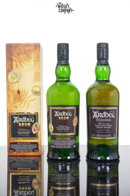 Ardbeg Drum Islay Single Malt Scotch Whisky PLUS Ardbeg Grooves (2 x 700ml)