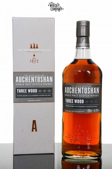 Auchentoshan Three Wood Single Malt Scotch Whisky (700ml)