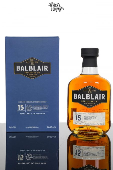 Balblair 15 Years Old Single Malt Scotch Whisky (700ml)