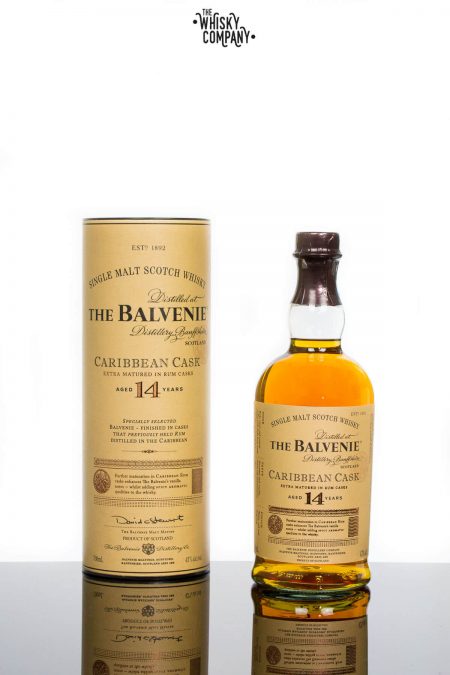 The Balvenie Aged 14 Years Caribbean Cask Speyside Single Malt Scotch Whisky (700ml)
