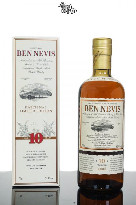Ben Nevis 10 Years Old Cask Strength Batch 1 Single Malt Scotch Whisky (700ml)
