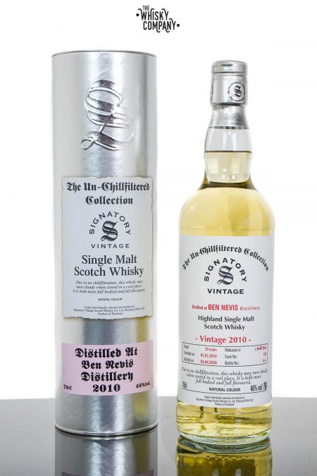 Ben Nevis 2010 Aged 10 Years Highland Single Malt Scotch Whisky - Signatory Vintage (700ml)
