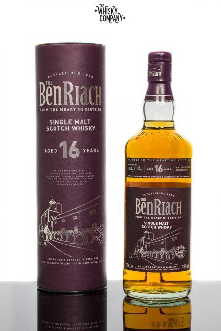 BenRiach Aged 16 Years Speyside Single Malt Scotch Whisky (700ml)