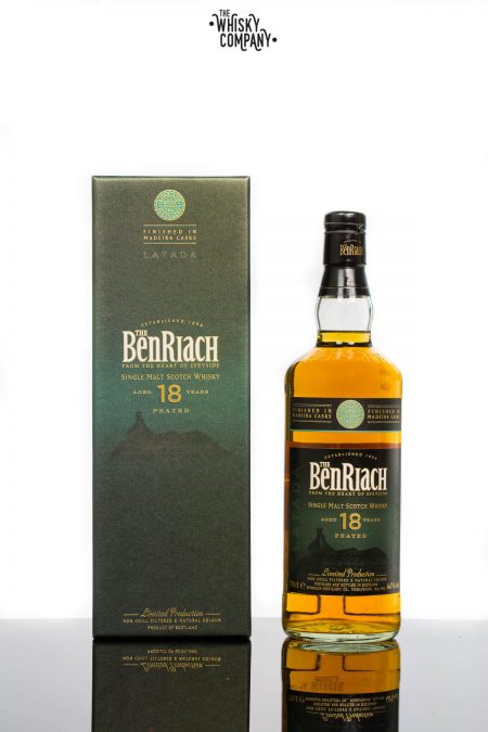 BenRiach Latada Aged 18 Years Peated Madeira Finished Single Malt Whisky (700ml)