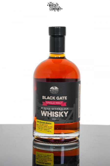 Black Gate Peated Cask Strength Australian Single Malt Whisky - Cask BG074 (500ml)