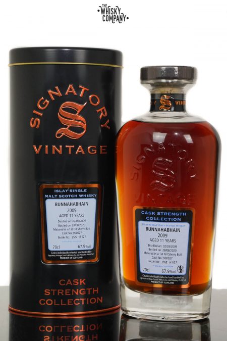 Bunnahabhain 2009 Aged 11 Years Old Single Malt Scotch Whisky - Signatory Vintage (700ml)