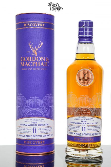 Bunnahabhain Aged 11 Years Discovery Single Malt Scotch Whisky - Gordon & MacPhail (700ml) 