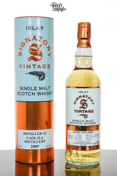 Caol Ila 2009 Aged 10 Years Islay Single Malt Scotch Whisky - Signatory Vintage (700ml)