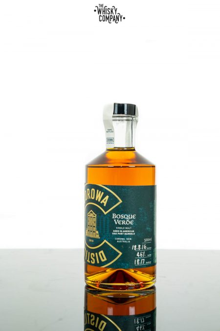 Corowa Distilling Co. Bosque Verde Australian Single Malt Whisky (46%) (500ml)
