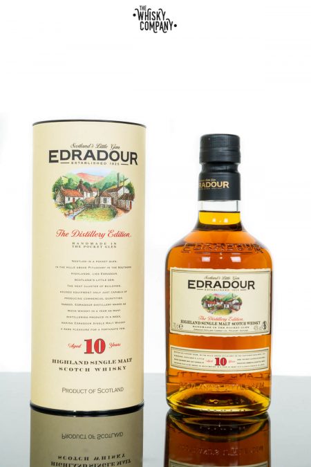 Edradour 10 Years Old Distillery Edition Highland Single Malt Scotch Whisky -NO TIN (700ml)