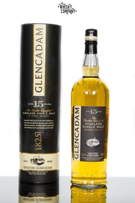 Glencadam Aged 15 Years Highland Single Malt Scotch Whisky (1000ml)