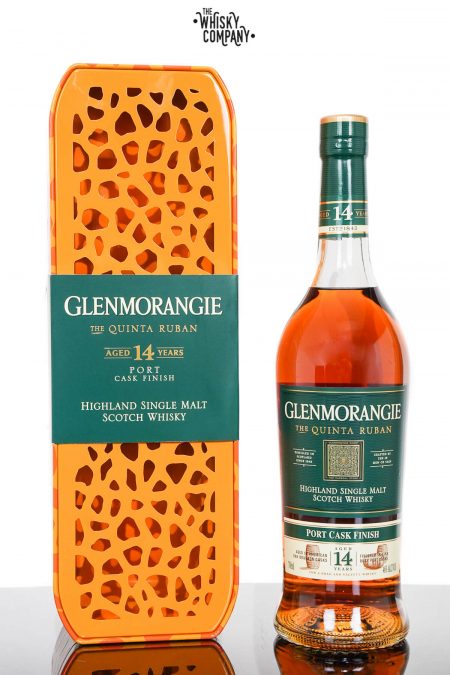Glenmorangie Quinta Ruban Aged 14 Years Giraffe Tin Highland Single Malt Scotch Whisky (700ml)