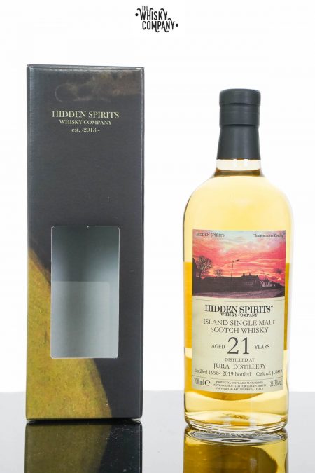 Jura 1998 Aged 21 Years Single Malt Scotch Whisky - Hidden Spirits (700ml)