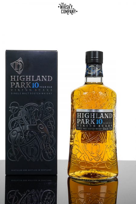 Highland Park Aged 10 Years 'Viking Scars' Single Malt Scotch Whisky (700ml)