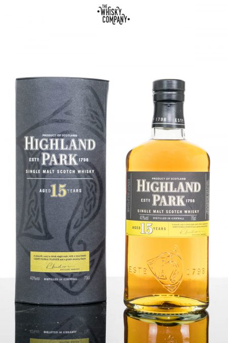 Highland Park Aged 15 Years Island Single Malt Scotch Whisky (700ml)