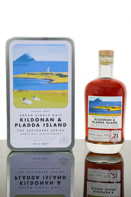 Arran Aged 21 Years Kildonan & Pladda Island 'The Explorer Series' Single Malt Scotch Whisky (700ml)
