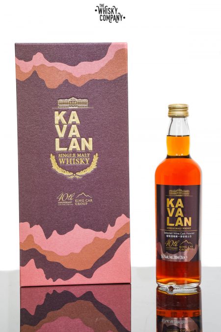 Kavalan 40th Anniversary Limited Edition King Car Group Single Cask Whisky (200ml)