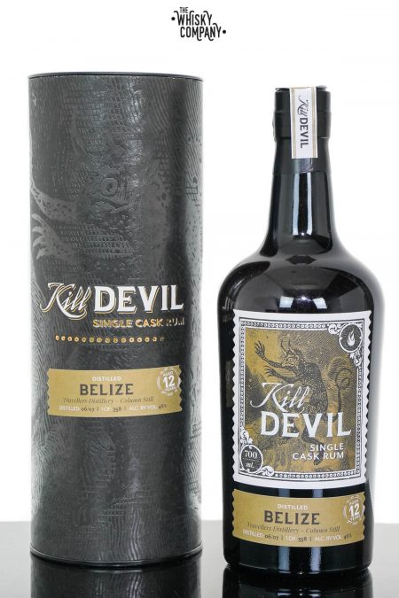 Kill Devil 12 Years Old Belize (Travellers Distillery) Single Cask Rum - Hunter Laing (700ml)