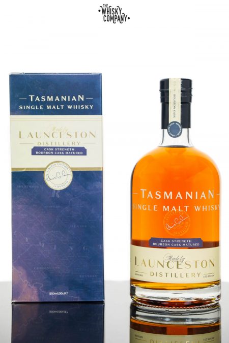 Launceston Bourbon Cask Cask Strength Tasmanian Single Malt Whisky (500ml)