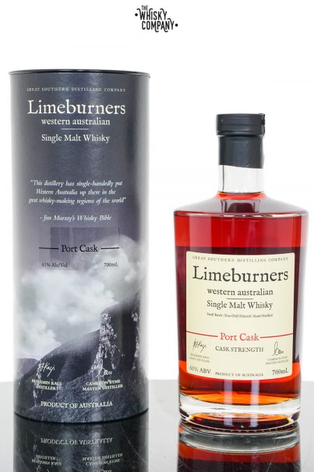 Limeburners Port Cask Strength Australian Single Malt Whisky (700ml)