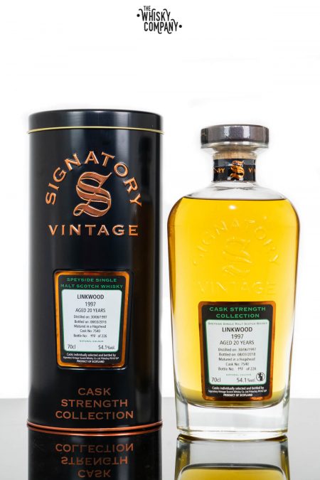 Linkwood 1997 Aged 20 Years (cask 7540) Single Malt Scotch Whisky - Signatory Vintage (700ml)