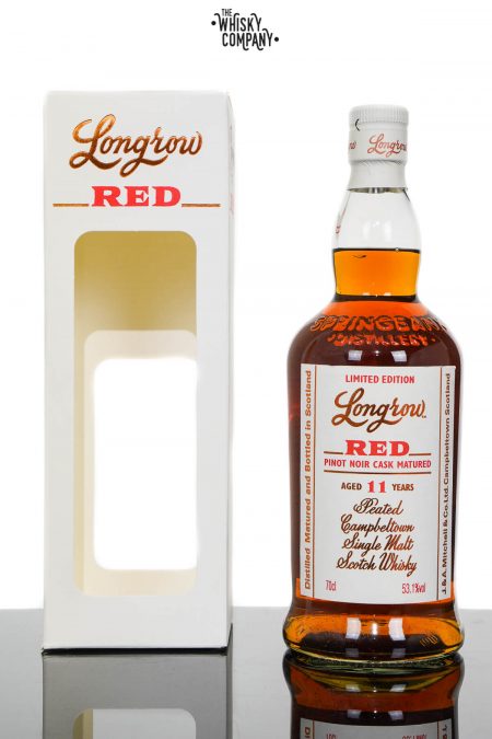 Longrow Red Aged 11 Years Red Valli Vineyard New Zealand Pinot Cask Single Malt Scotch Whisky (700ml)