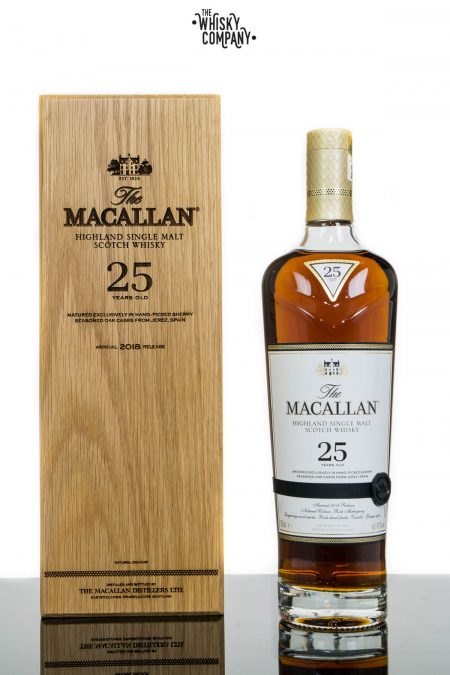 The Macallan 25 Years Old Sherry Oak 2018 Release Single Malt Scotch Whisky (700ml)