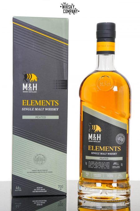 Milk & Honey Elements Peated Israeli Single Malt Whisky (700ml)