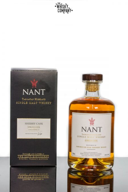 Nant Sherry Wood Single Cask Cask Strength Tasmanian Single Malt Whisky (500ml)