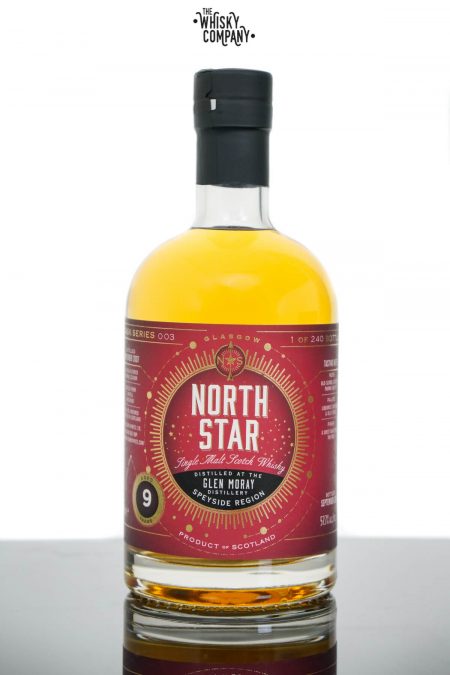 Glen Moray 2007 Aged 9 Years Speyside Single Malt Scotch Whisky - North Star (700ml)