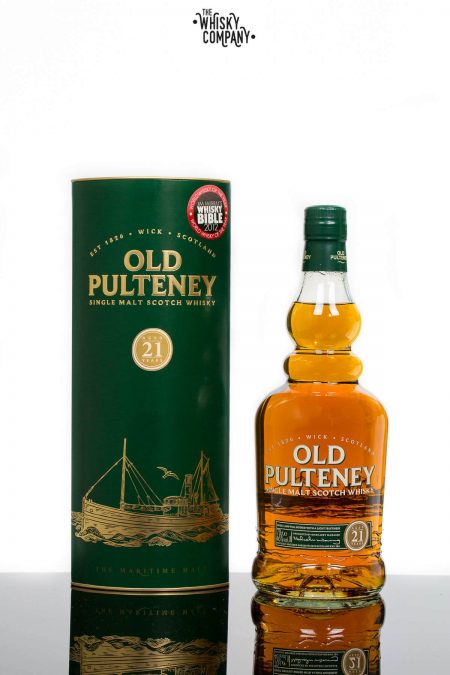 Old Pulteney Aged 21 Years Highland Single Malt Scotch Whisky