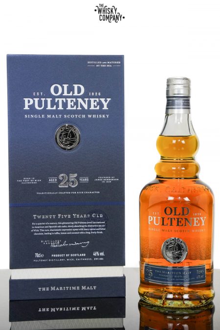 Old Pulteney Aged 25 Years Single Malt Scotch Whisky (700ml)