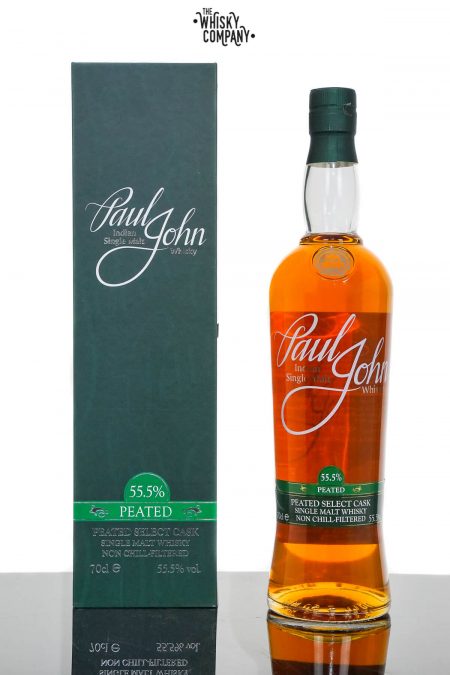 Paul John Peated Select Cask Indian Single Malt Whisky (700ml)